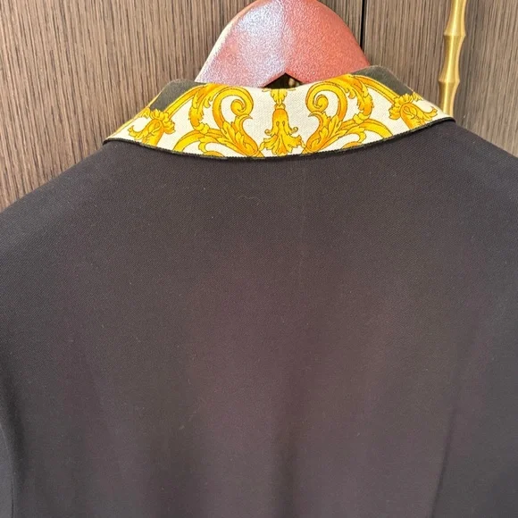 Versace Classic Black Polo Shirt brand NEW Large - Picture 16 of 16